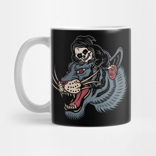 Tiger skull Mug